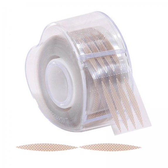FITYLE 2x600Pcs Self Double Eyelid Sticker Tape Eye Lift Tapes Waterproof Olive Shape , Olive Shape, 3 Pcs