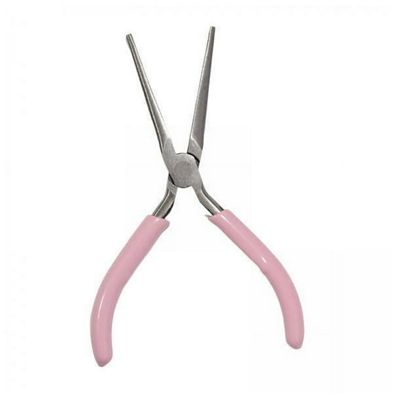 FITYLE 2xNail Clip Tweezers Nail Art Tools ,Metal Comfortable Care Accessories ,Nail Extension Clips Nail Pinching Tool for Nail Art Home Use , Pink, 3 3 Pcs