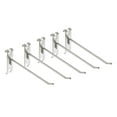 thumbnail image 1 of FITYLE 5Pcs Wall Hooks Hangers Hooks for Grid Wall Panel Iron Rustproof Multifunctional for Office Retail Shop Garage Household Show , 20cm, 1 of 9