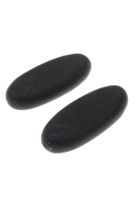 FITYLE 5x2X Fitness Black Hot Massage for Spa Relaxation 8x3.2x1.5cm 5 Pcs