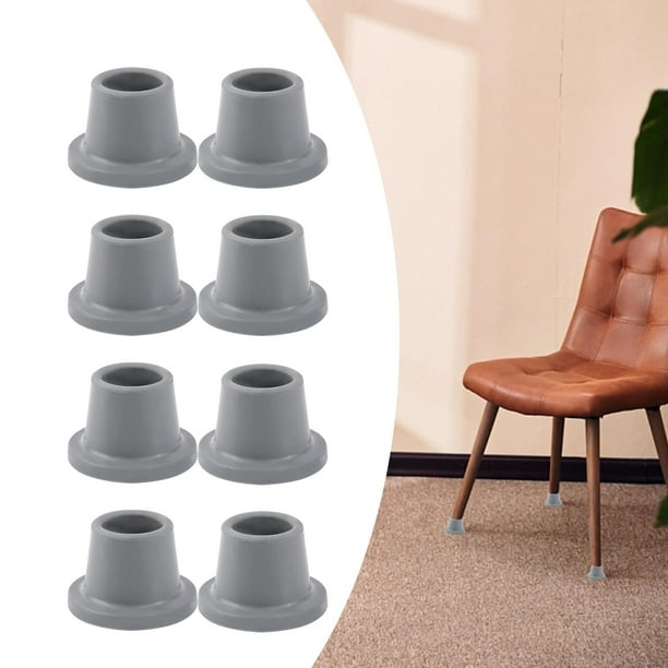 FITYLE 8x Shower Chair Feet Shower Chair Leg Tips Gray Rubber Feet for Shower Chair for Tub Transfer Bench Shower Toilet Seat Stool Walmart Business Supplies