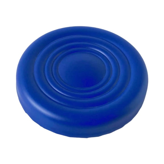 FITYLE Bar Stool Cushion Round Chair Seat Top Easily Install Standard Size Waterproof Removable Barstool Pad for Club Hair Shop Hotel blue