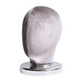 thumbnail image 1 of FITYLE Canvas Block Head Display Head (Height 25cm) Hat Display Stand and Hats Display Stand for Scarves Headwear Home Salon Gray Velvet, 1 of 10