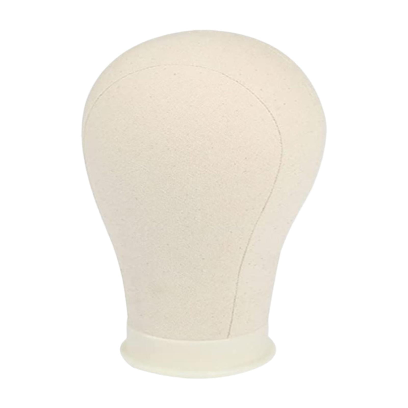 FITYLE Canvas Block Head Head Display Model Professional Hairpieces ...