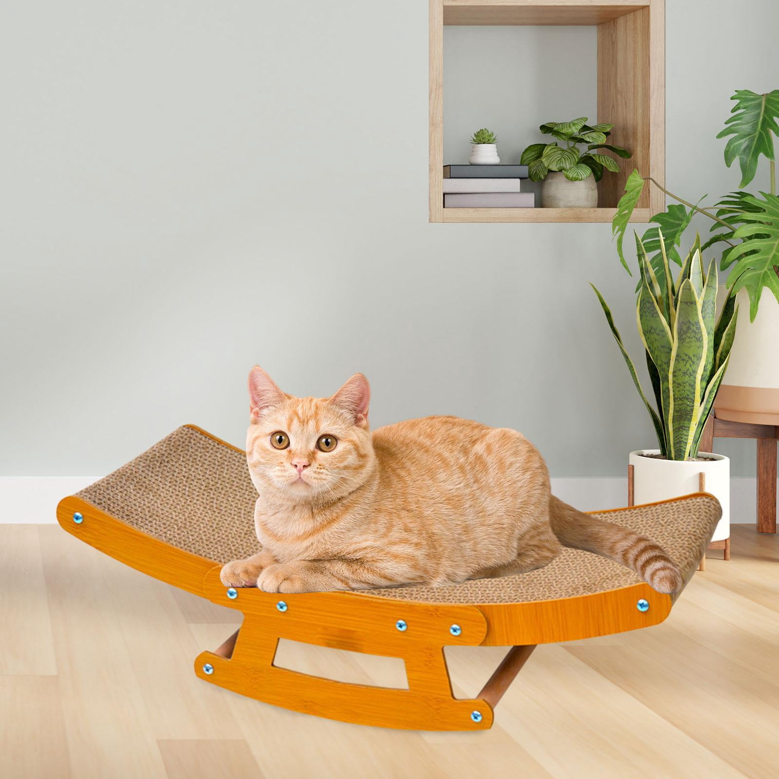FITYLE Cat Rocking Hammock Bed Cat Rocking Chair Corrugated Paper ...