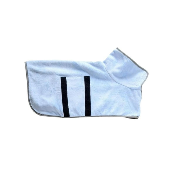 FITYLE Dog Towel Dog Robes Pajamas Quick Drying Portable Adjustable Super Absorbent Dog Bathrobe for Training Bathing Walking Indoor XS