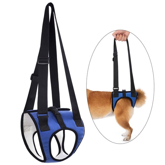 FITYLE Dog Walking Auxiliary Belt for Back Legs,Dog Walking Auxiliary Belt for Medium Dogs,Comfort Design,Dog Carrier,Adjustable Dog Support Harness for Disabled Dogs M