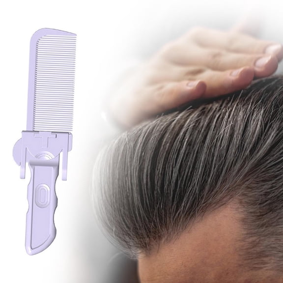 FITYLE Flat Top Comb Styling Tool, Hairdressing Tool Professional Barber Hair Comb, Hair Styling Comb for Barber Home Salon Hairdresser