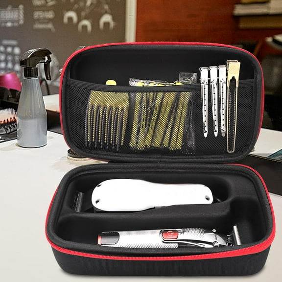 FITYLE Hairdressing Tools Bag Haircutting Tool Storage Carrying Case Professional Trimmer Organizer Storage Bag for Hair Cutting Set S