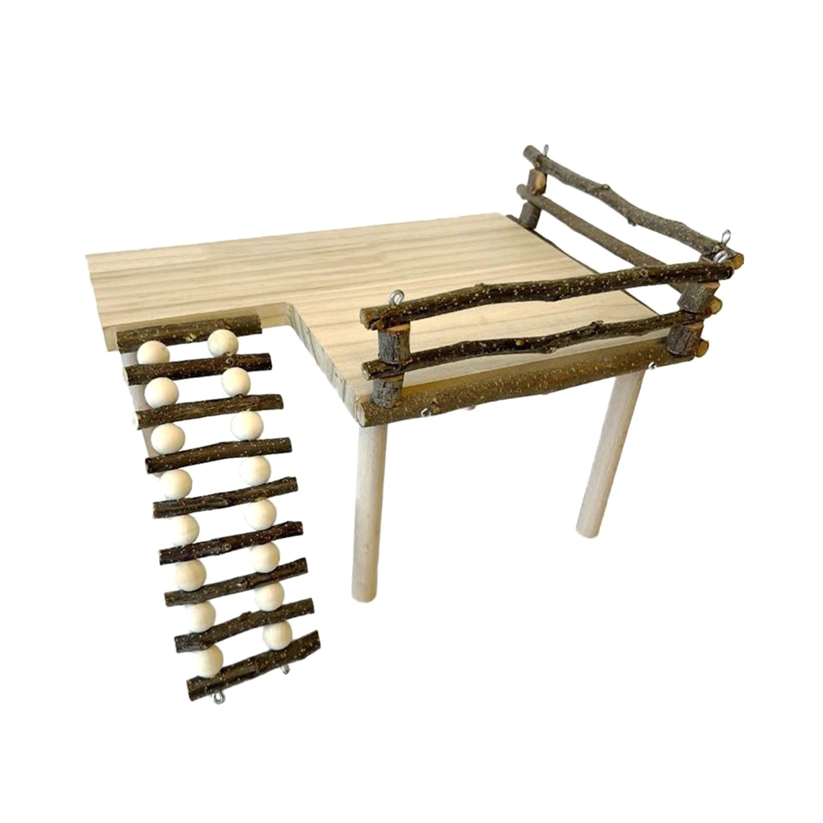 FITYLE Hamster Platform Stand Shelf Hamster Ladder Exercise Toy ...