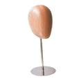thumbnail image 1 of FITYLE Hat Display Stand Mannequin Head Model, Stainless Steel Base Hat Holder Display Hairpieces Display Holder for Home Barbershop Base, 1 of 10