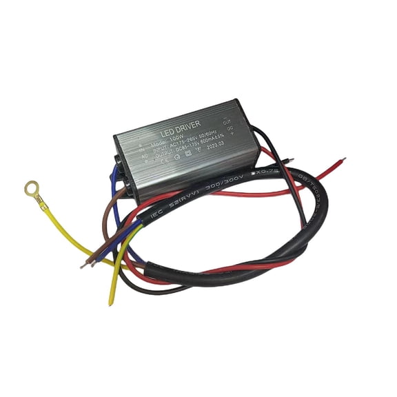 FITYLE IP66 Waterproof LED Driver Aluminum for LED Strips Indoor Outdoor Light 100W 600mA