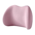 thumbnail image 1 of FITYLE Lumbar Support Pillow Lower Back Cushion Breathable Soft Practical Comfortable Office Chair Car Seat for Car Driver, Travel Pink, 1 of 10