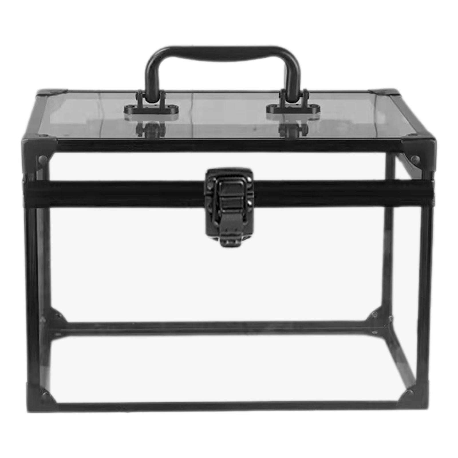 FITYLE Makeup Bag ,Makeup Box Organizer, Transparent Portable