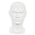 thumbnail image 1 of FITYLE Male Mannequin Head Bald Head, Display Model,Hat Display, Versatile, Jewellery Model Head for Headphone Hairs Hat White, 1 of 9