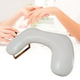 thumbnail image 1 of FITYLE Manicure Armrest Nail Stand Professional for Salon Nail Technician Beginners White with gold leg, 1 of 10