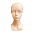 thumbnail image 1 of FITYLE Manikin Head Cosmetology Doll Face Head with Shoulder .Female Bald Mannequin Head for s Necklace .Beauty School Sunglasses, 1 of 9