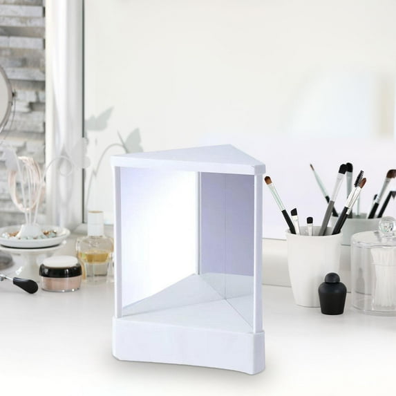 FITYLE Non Reversing Mirror Makeup Mirror Non Reversing Mirror Cosmetic Mirror Vanity Mirror for Facial Correction Desktop Living Room S