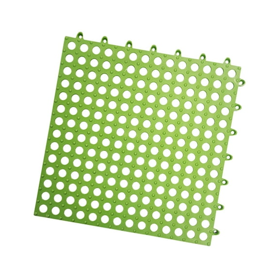 FITYLE Rabbit Feet Pad Bunny Resting Mat with Hole Washable Durable 30x30cm for Kitten Puppy Leak Water Design Small Animal Cage Mat green