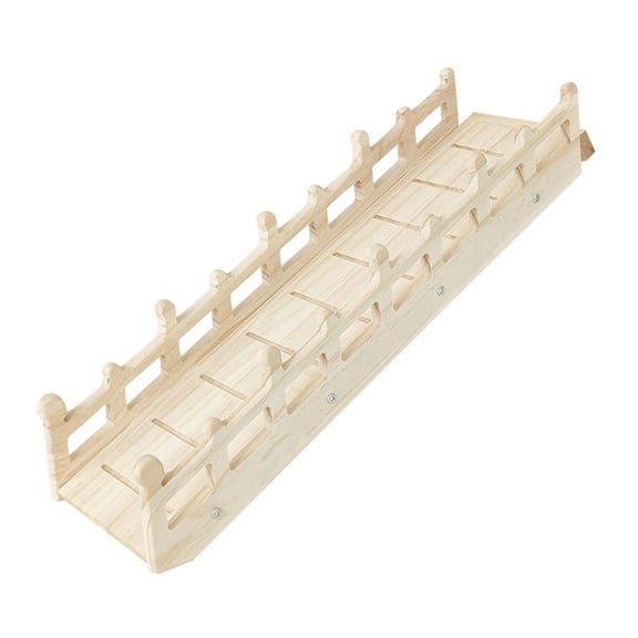 FITYLE Wooden Rabbit Hideout Hideaway Cage Accessories Shelter Hutch Nest Hideout for Guinea Pigs Rats Chinchillas Hamsters Lemmings Elevator to the moon