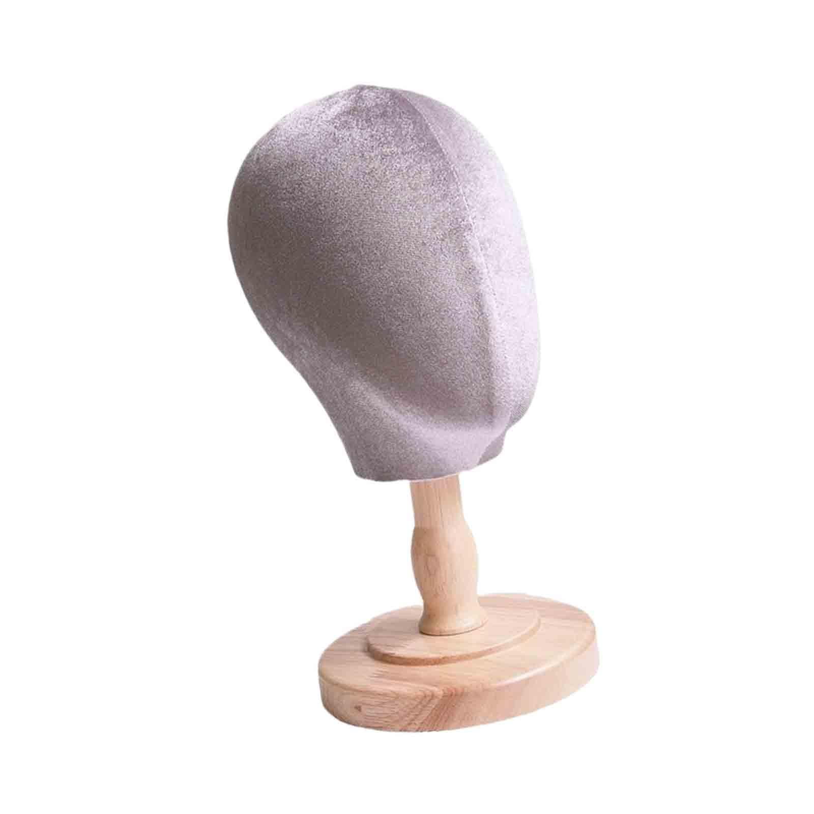 FITYLE s Head Mannequin Head for s for Hair Braiding s Making Display Retail Wood Base