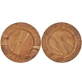 thumbnail image 1 of Fitz and Floyd Caleb Natural Charger Wood (Set of 2), 1 of 10