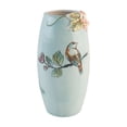 thumbnail image 1 of Fitz and Floyd English Garden 10.25" Earthenware Tall Vase, 1 of 7