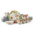 thumbnail interactive-video image 1 of Fitz and Floyd Garden Delight 32-Piece Porcelain Tableware Set (service for 8), 1 of 8