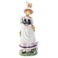 thumbnail image 1 of Fitz and Floyd Jardin Rabbit Female Earthenware Decorative Figurine, 1 of 6