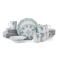 thumbnail interactive-video image 1 of Fitz and Floyd Jodhpur Delight 32-Piece Porcelain Tableware Set (service for 8), 1 of 7