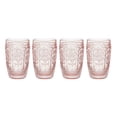 thumbnail image 1 of Fitz and Floyd Trestle 12 oz Blush Highball Glass (Set of 4), 1 of 5