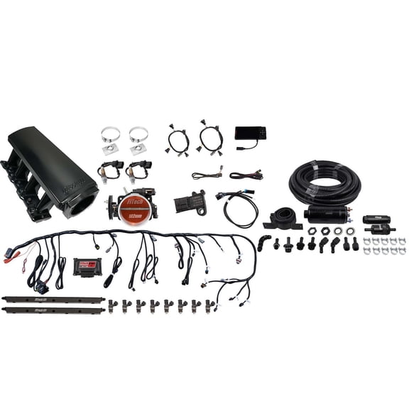FITech Fuel Injection 71008 Ultimate LS Tall EFI Induction System Master Kit LS1