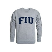 FIU Florida International University Game Day Crewneck Pullover Sweatshirt Sweater Heather Grey