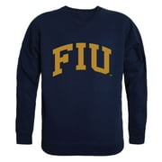FIU Florida International University Panthers Arch Crewneck Pullover Sweatshirt Sweater Navy Medium