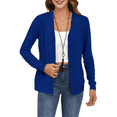 thumbnail image 1 of FIUFY Cardigan Button Down Shirts for Woman Long Sleeve Casual Lightweight Sweaters with Pockets, 1 of 5