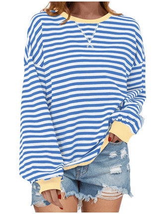 Striped sweatshirts best sale