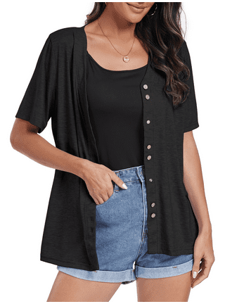 Womens Button Down Shirts in Womens Tops 