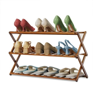 Multi-tier Foldable Shoes Storage Rack, Free Standing Shoe Rack, Household  Space Saving Organizer For Entryway, Hallway, Bedroom, Dormitory - Temu