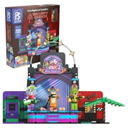 FIVE NIGHTS AT FREDDY S - Phat$tacks Mega Pizzaplex Deluxe Buildable Playset 454 pieces, Series 1