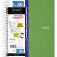 thumbnail image 1 of Five Star 5 Subject College Ruled Notebook Plus Study App, 8.5" x 11", Retro Green, Poly, Spiral, 200 Sheets, 1 of 7
