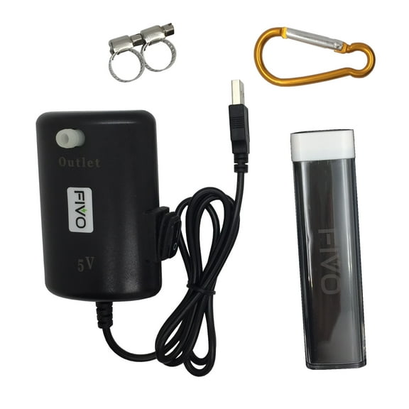 FIVO Battery Powered Sprayer DIY Kit for Upgrading Manual to Pumpless with 35PSI Pump 2600mAh Li-ion Power Bank