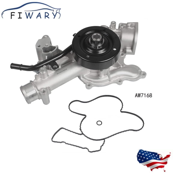FIWARY 1PC Water Pump For 2003-2008 Dodge Hemi Engine RAM Pickup 1500 V8-5.7L AW7168