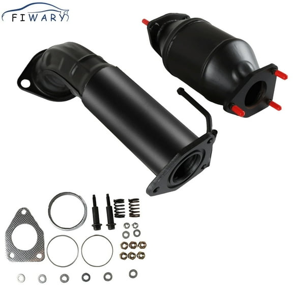 FIWARY 2pcs Catalytic Converter Fit for Honda Accord 2.4L 2008-2012 Rear 642118
