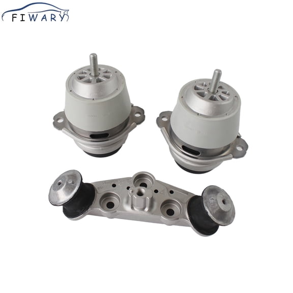 FIWARY 3pcs Engine Motor & Transmission Mount For 2011-2016 Porsche Panamera 30.L 3.6L