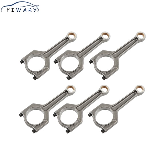 FIWARY 6pcs Connecting Rod For BMW F30 F10 35i 40i M2 M3 M4 3.0L Turbo L6 N55 S55 Engine 11247624615