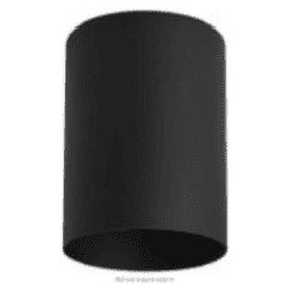 Sunshine Lighting B3167095 Sunlite Modern Outdoor Cylinder Flush Mount Light Fixture, Black - E26 Medium Base - 60W