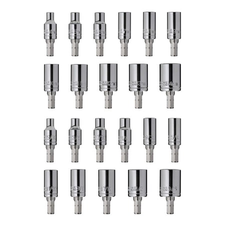 FIX IT STICKS All-Purpose 22-Pieces 1/4in Drive Socket Tool Set (FISAPK-SS22P)