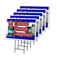thumbnail image 1 of WE FIX TABLETS PHONES COMPUTERS 5 Pack Of 12" x 16" Yard Sign & Stake outdoor plastic | Advertise Your Business | Stake Included Image On Front Only | Made in The USA, 1 of 3