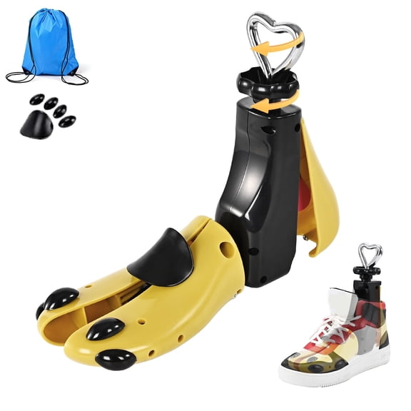 FIXPARTS Shoe Stretcher Women Men,Boot Stretcher Wide Feet,4-Way Adjustable Length & Width,1 pack