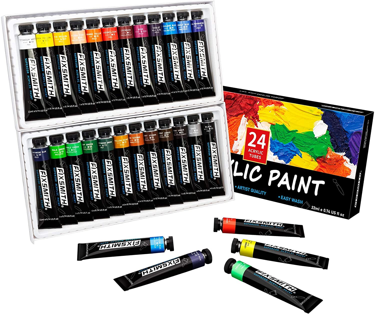 https://i5.walmartimages.com/seo/FIXSMITH-Acrylic-Paint-Set-24-Colors-Tubes-0-74-oz-22-ml-Storage-Box-Non-Fading-Toxic-Paints-Artists-Kids-Art-Supplies-Canvas-Wood-Fabric-Ceramic-Cra_2653f584-4095-4d09-8bfc-b2eb65049852.0a2ddc0fa7f8a84360f53cd6256539a3.jpeg